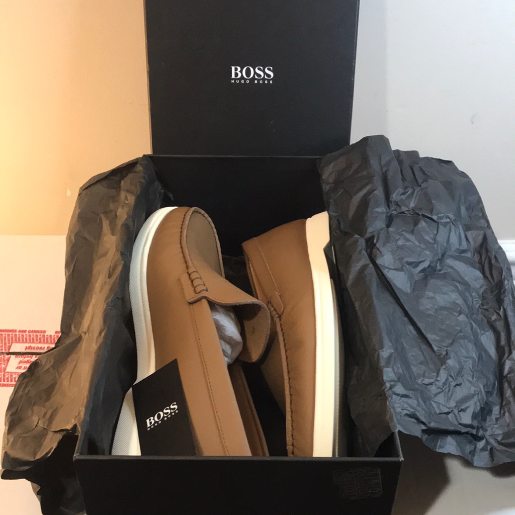 Hugo Boss Loafer Sienna Moccasins 50465475 10240274 01 Medium Brown 215 Us 13